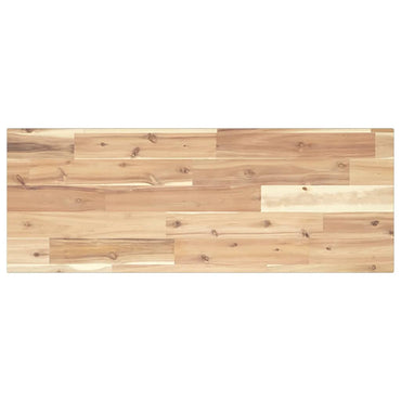 vidaXL Schweberegal 80x30x2 cm Massivholz Akazie Unbehandelt