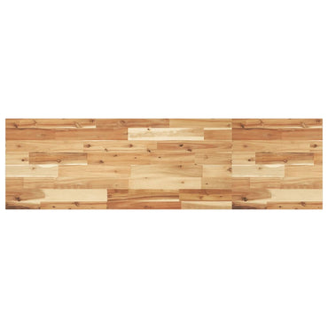 vidaXL Schweberegal 160x40x2 cm Massivholz Akazie Ölbehandelt