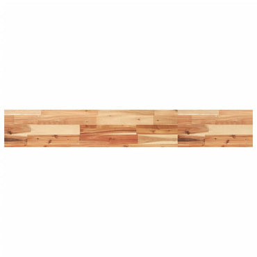 vidaXL Étagère murale 140x20x4 cm revêtement huilé bois d'acacia massif