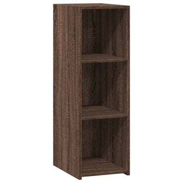 vidaXL Commode marron aspect chêne 30x41x93 cm Bois d'ingénierie