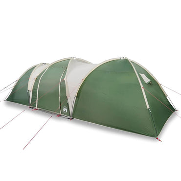 vidaXL Tente dôme familiale 8 personnes Vert Imperméable