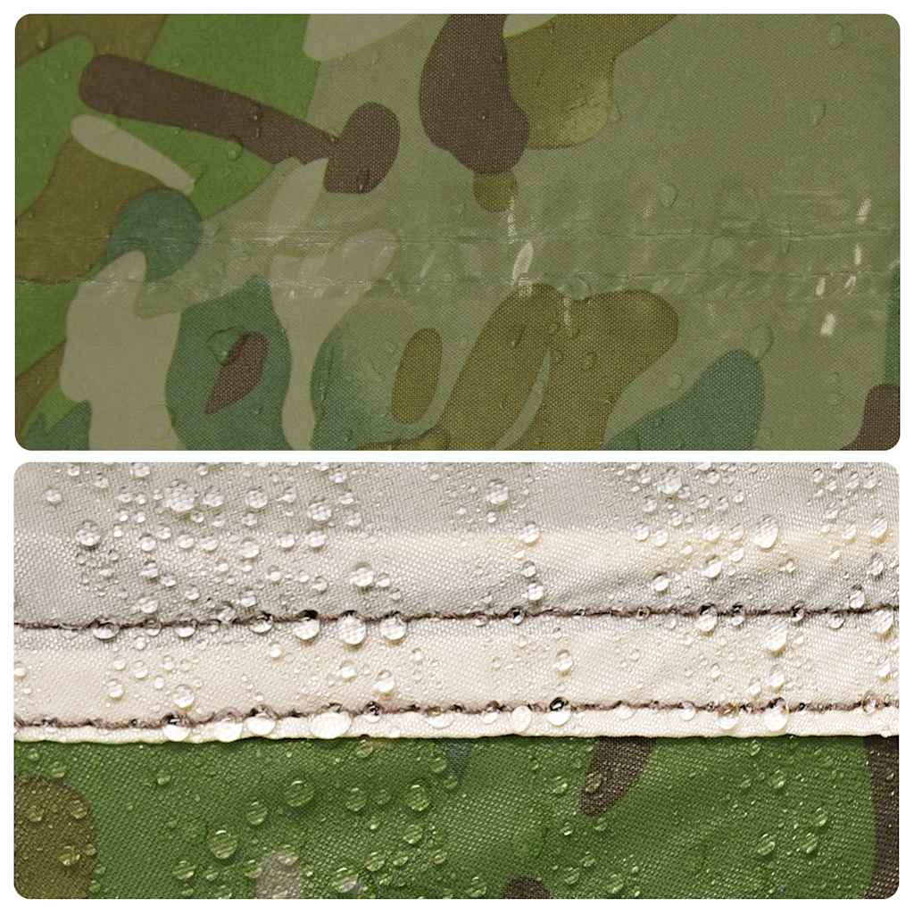 vidaXL Duschzelt Camouflage Wasserfest