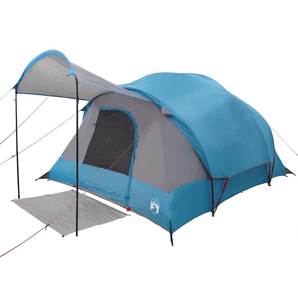 Tente tunnel familiale vidaXL 8 personnes bleue imperméable