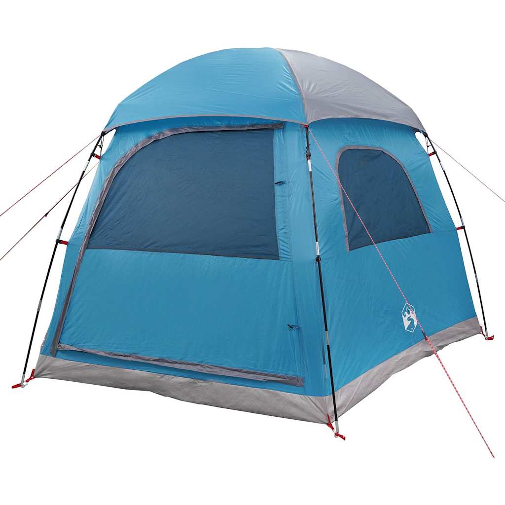 vidaXL Tente familiale igloo pour 6 personnes bleue imperméable