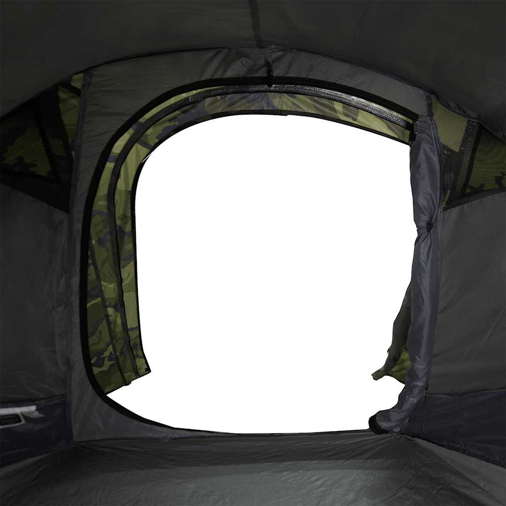 vidaXL Tunnelzelt 3 Personen Camouflage Wasserdicht