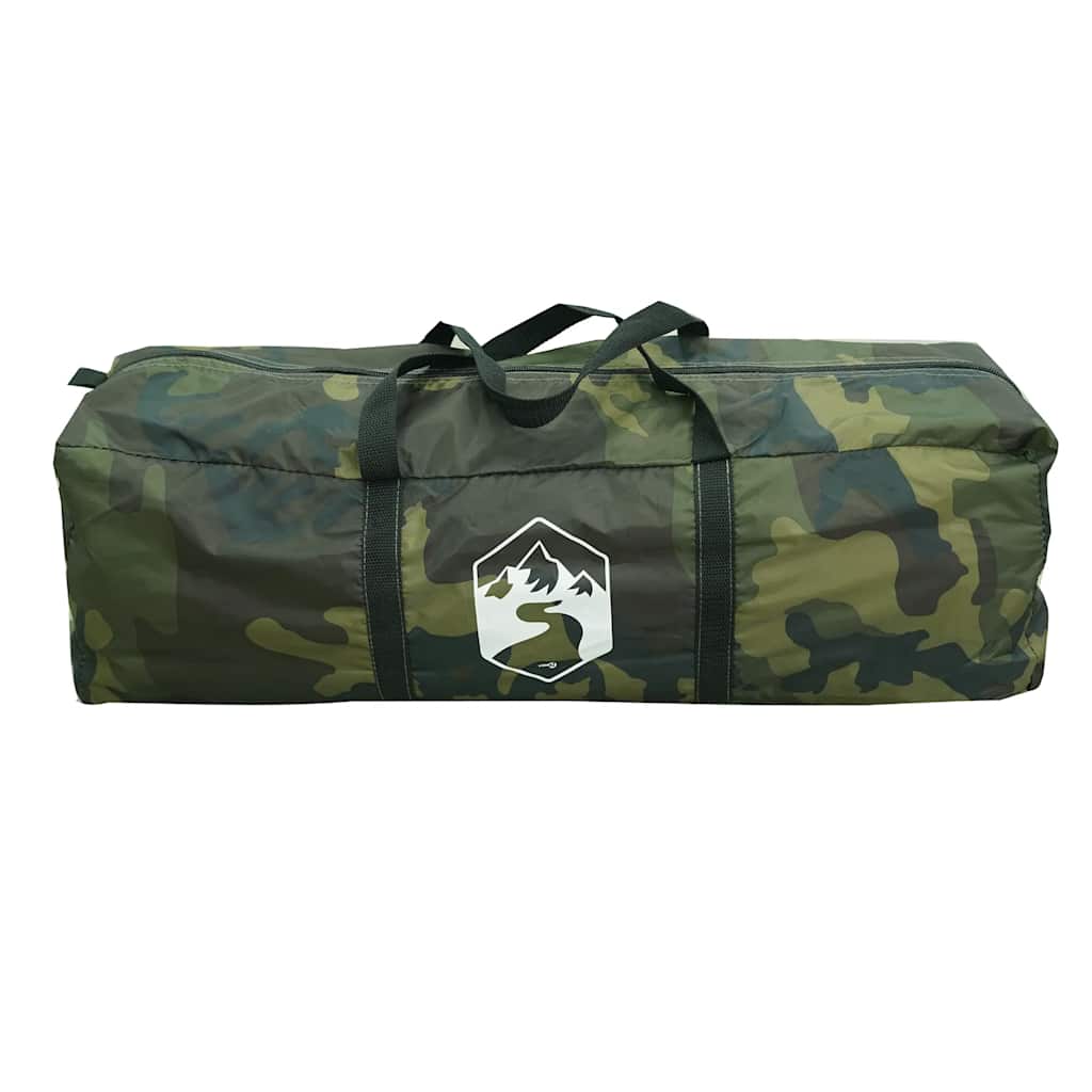 vidaXL Kuppelzelt 4 Personen Camouflage Wasserdicht