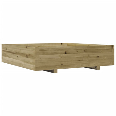 vidaXL Pflanzkübel 100x100x26,5 cm Kiefernholz Imprägniert