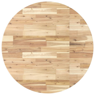 vidaXL Tischplatte Rund Ø90x4 cm Massivholz Akazie