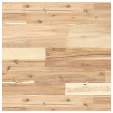 vidaXL Plateau de table carré 50x50x2 cm Bois d'acacia massif
