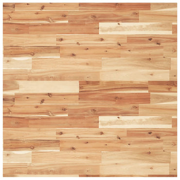 vidaXL Tischplatte Quadratisch 90x90x2 cm Massivholz Akazie