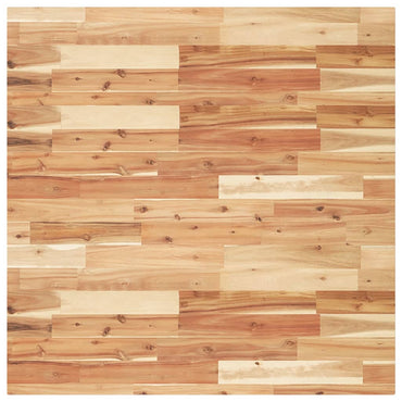 vidaXL Plateau de table carré 90x90x4 cm Bois d'acacia massif