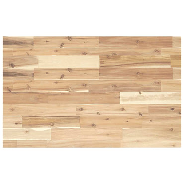 vidaXL Plateau de table rectangulaire 60x50x4 cm en bois massif d'acacia