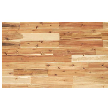 vidaXL Plateau de table rectangulaire 60x50x2 cm en bois d'acacia massif