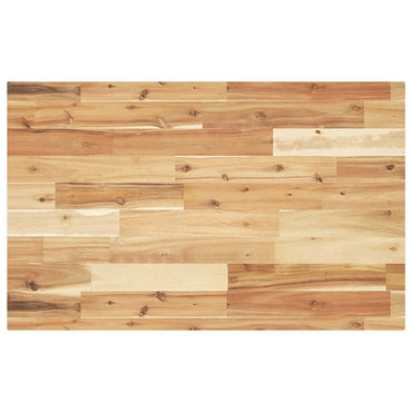 vidaXL Tischplatte Rechteckig 140x50x4 cm Massivholz Akazie