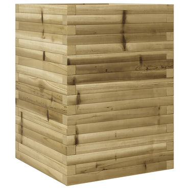vidaXL Pflanzkübel 50x50x68,5 cm Kiefernholz Imprägniert