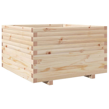 vidaXL Pflanzkübel 80x80x49,5 cm Massivholz Kiefer