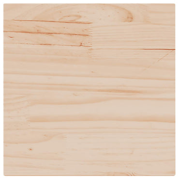 vidaXL Tischplatte 40x40x2,5 cm Quadratisch Massivholz Kiefer