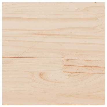 vidaXL Tischplatte 50x50x2,5 cm Quadratisch Massivholz Kiefer