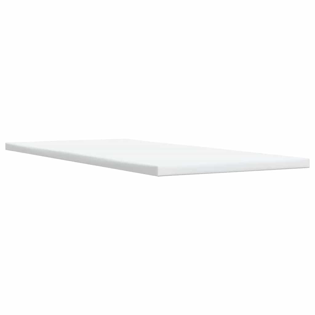 vidaXL Lit boxspring avec matelas Marron foncé 90x200 cm Tissu