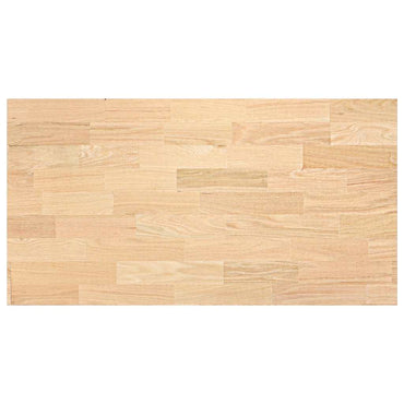 vidaXL Küchenarbeitsplatte 120x63,5x4 cm Massivholz Eiche Rechteckig