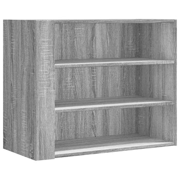 vidaXL Étagère murale gris Sonoma 75x35x60 cm bois d'ingénierie