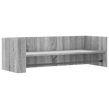 vidaXL Wandregal Grau Sonoma 100x35x30,5 cm Holzwerkstoff
