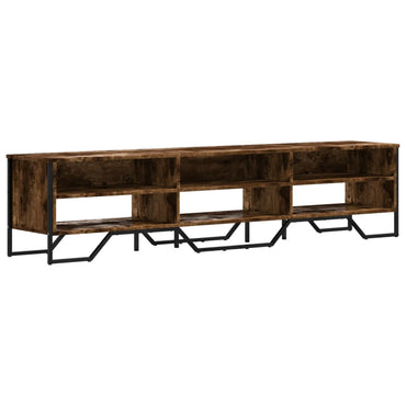 vidaXL TV-Schrank Räuchereiche 180x34x41 cm Holzwerkstoff