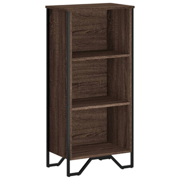 vidaXL Bücherregal Braun Eichen-Optik 50x31x106 cm Holzwerkstoff
