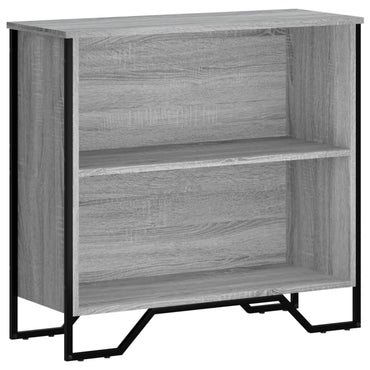 vidaXL Bücherregal Grau Sonoma 80x31x74,5 cm Holzwerkstoff