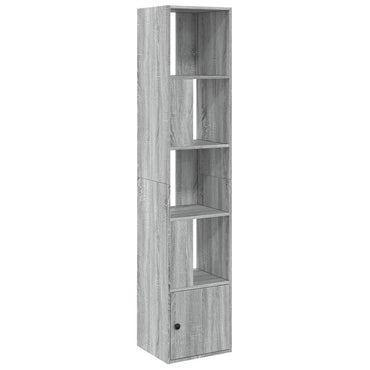 vidaXL Bücherregal Grau Sonoma 40x36x189 cm Holzwerkstoff