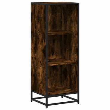 vidaXL Bücherregal Räuchereiche 40x35x107,5 cm Holzwerkstoff