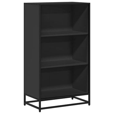 vidaXL Bücherregal Schwarz 60x35x107,5 cm Holzwerkstoff