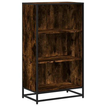 vidaXL Bücherregal Räuchereiche 60x35x107,5 cm Holzwerkstoff