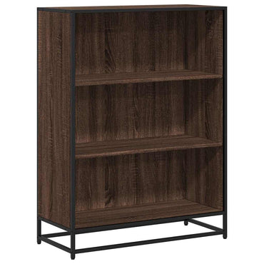 vidaXL Bücherschrank Braun Eichen-Optik 80,5x35x107,5 cm Holzwerkstoff