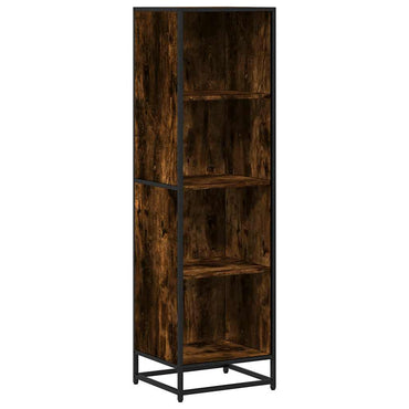 vidaXL Bücherregal Räuchereiche 40x35x139 cm Holzwerkstoff