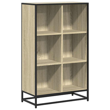 vidaXL Bibliothèque Chêne Sonoma 65,5x33x107,5 cm Bois d'ingénierie