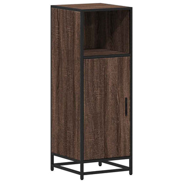 vidaXL Badschrank Braun Eichen-Optik 35x37,5x100 cm Holzwerkstoff