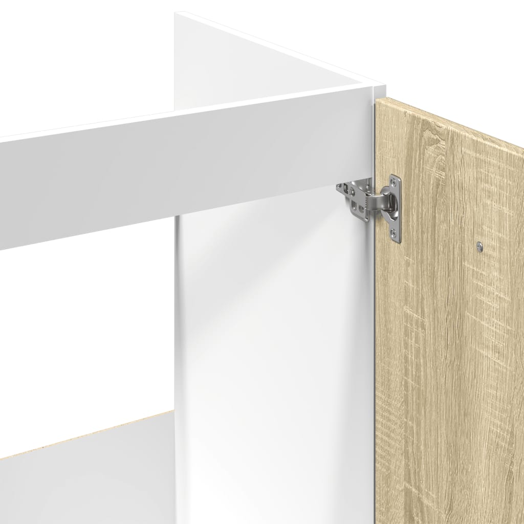 Unterschrank Lyon Sonoma-Eiche 80x46x81,5 cm Holzwerkstoff