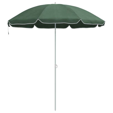 vidaXL Parasol vert 161 x 161 x 193 cm Polyester