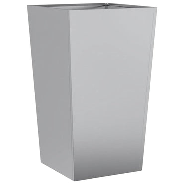 vidaXL Pflanzkübel 45x45x75 cm Verzinkter Stahl
