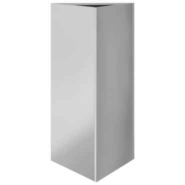 vidaXL Pflanzkübel Dreieckig 40x40x75 cm Verzinkter Stahl
