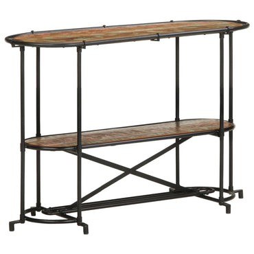 vidaXL Konsolentisch 110x42x76 cm Altholz Massiv