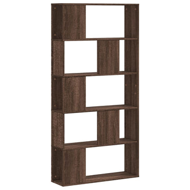 vidaXL Bücherregal 5 Böden Eichen-Optik 80,5x23,5x162,5 Holzwerkstoff