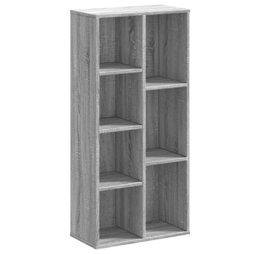 vidaXL Bibliothèque gris Sonoma 50x25x105 cm bois d'ingénierie