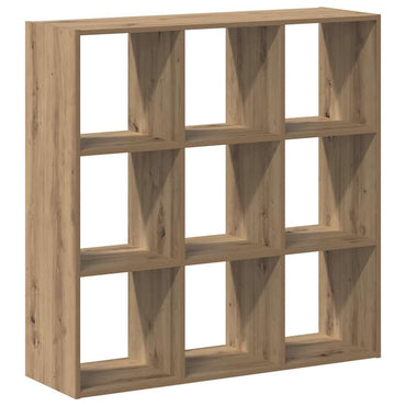 vidaXL Bücherregal Artisan-Eiche 102x32x102 cm Holzwerkstoff