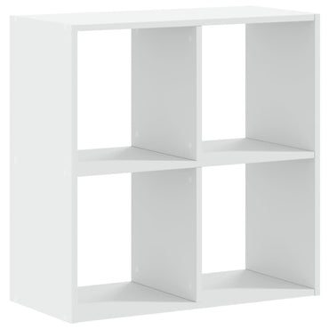 vidaXL Bücherregal Weiß 68,5x32x68,5 cm Holzwerkstoff