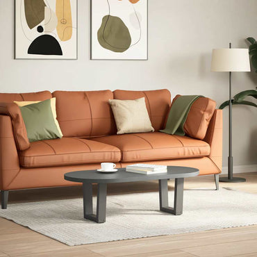 vidaXL Couchtischbeine V-Form 2 Stück Anthrazit 30x(30-31,3) cm Stahl