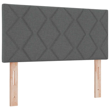 vidaXL Kopfteil Grau 100 cm Stoff