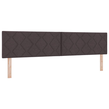 vidaXL Kopfteil Braun 200 cm Stoff