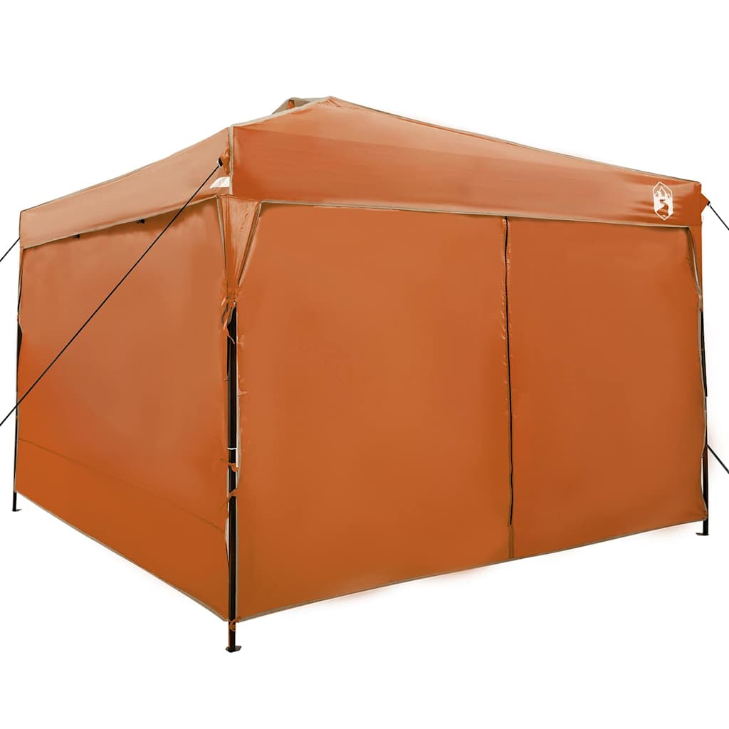 Pavillon-Zelt Orange 290 x 290 x 251 cm Stoff